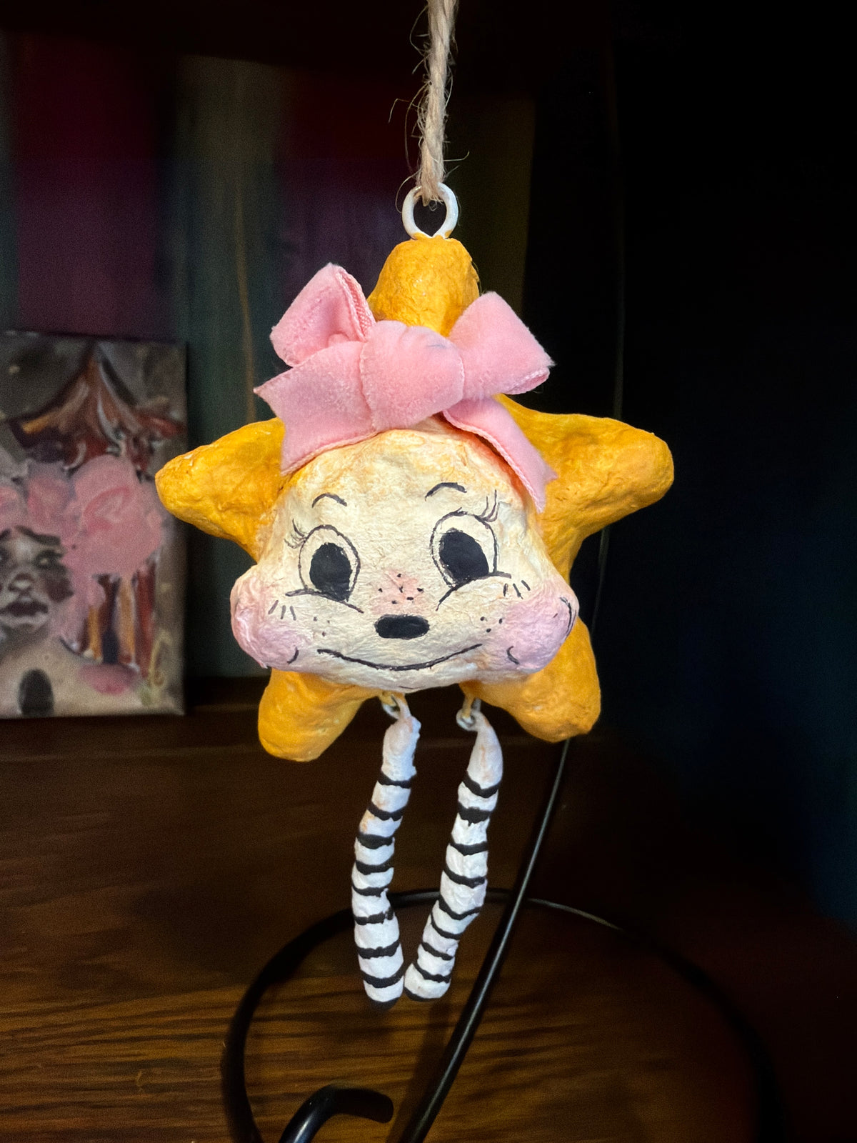 Spun Cotton Ornament